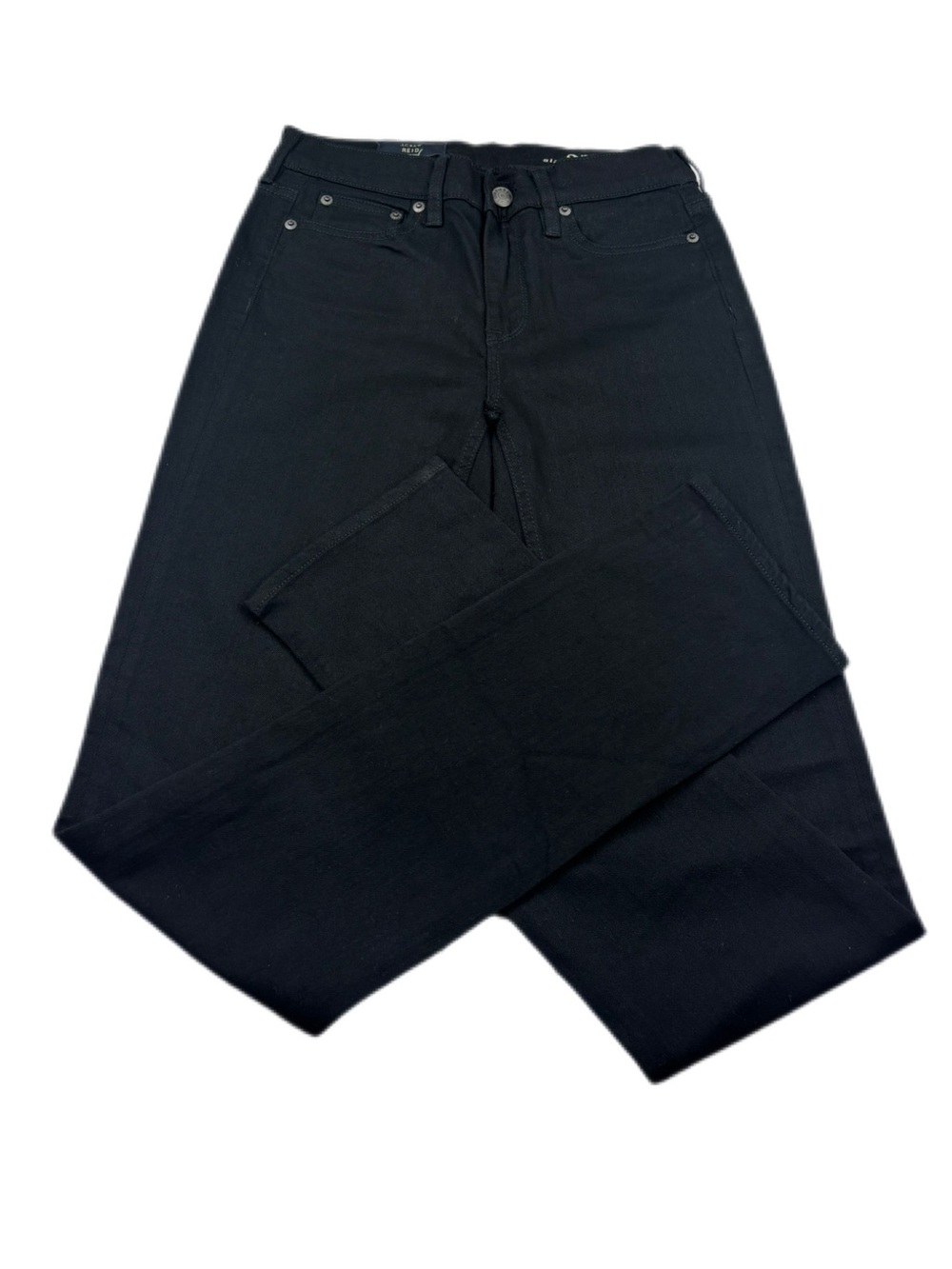 NWT! J Crew Black Reid Skinny Straight Fit Jeans Size 27